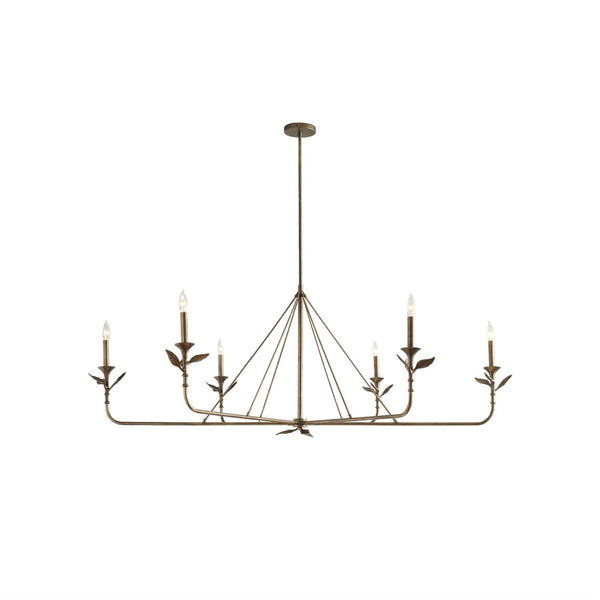 Branching Leaf Chandelier