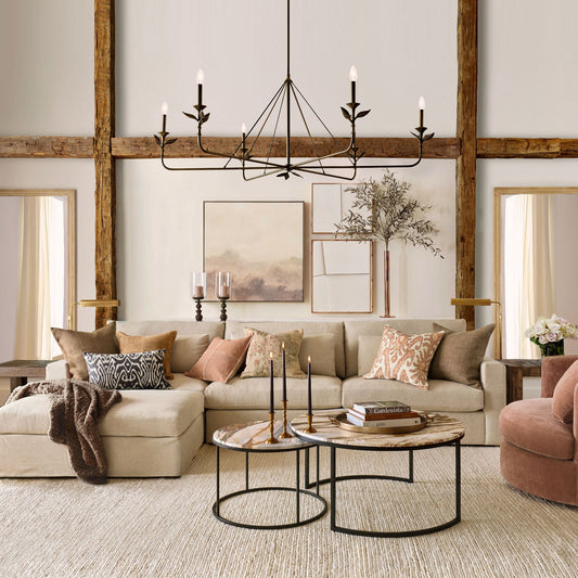 Spring Island Basket Chandelier