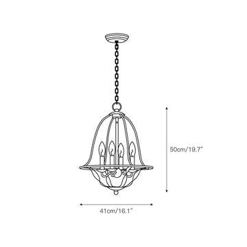 Bradbury Pendant Lamp – detail 3 — Dimension drawings 1