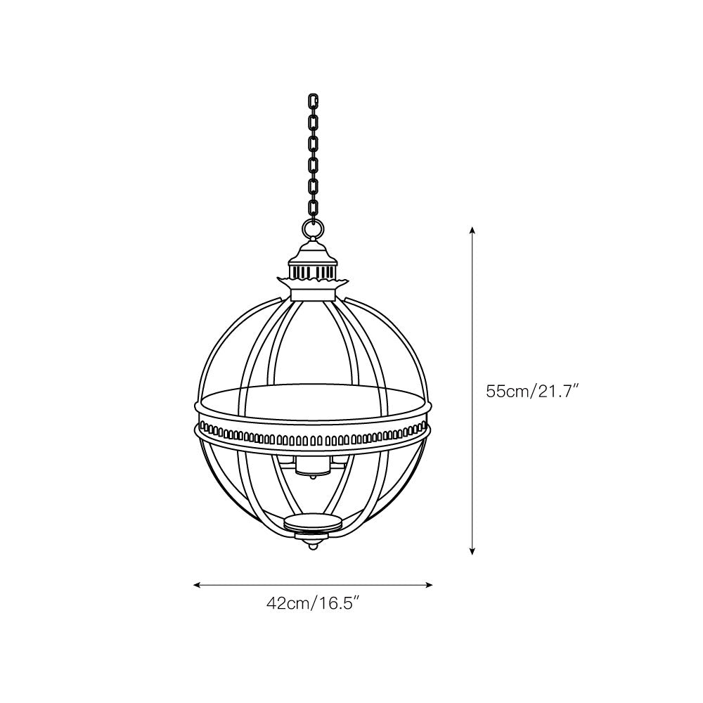 Lampe suspendue Braeden