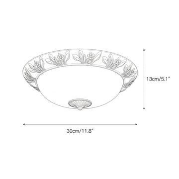 Brahm Flush Ceiling Lamp – detail 7 — Dimension drawings 5