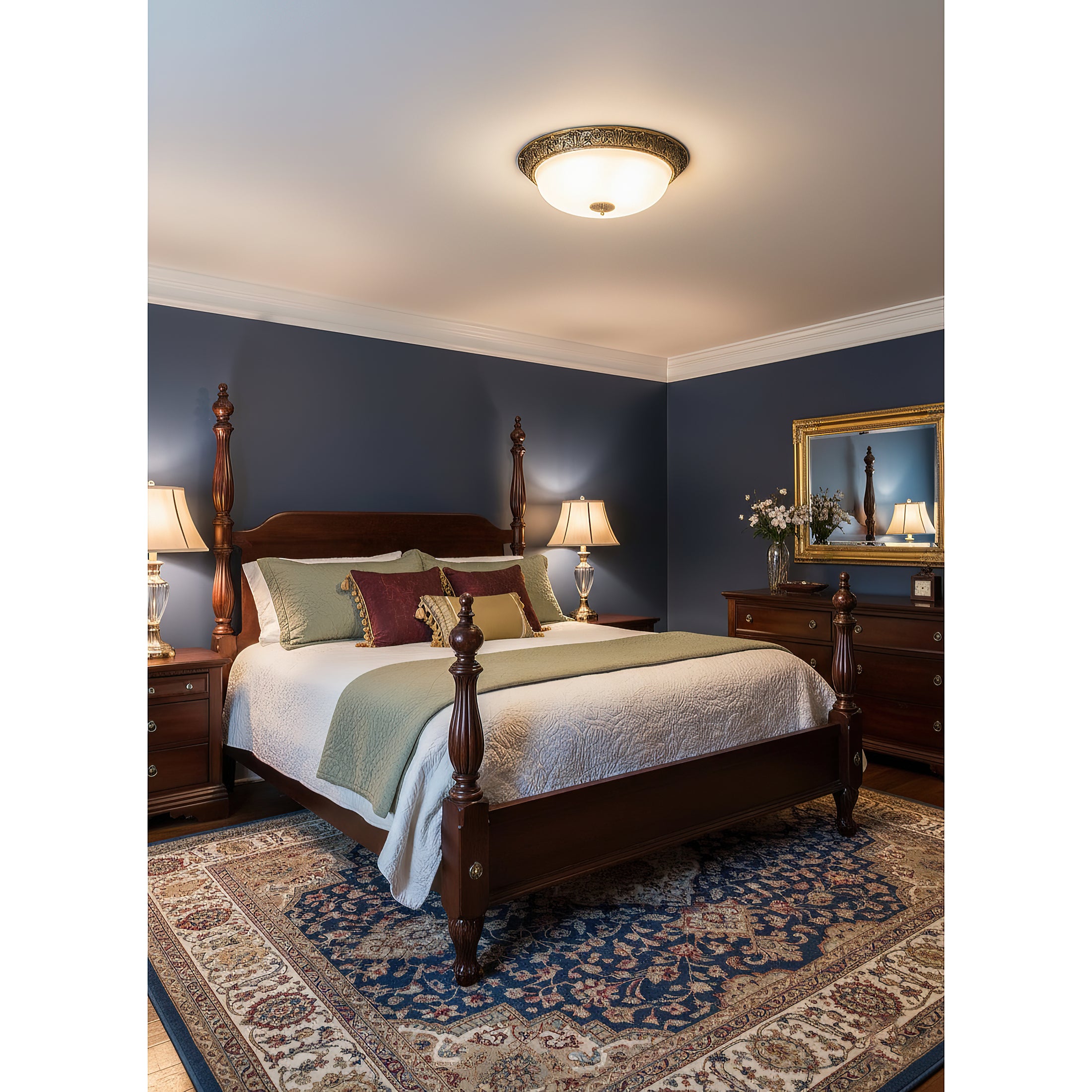 Brahm Flush Ceiling Lamp