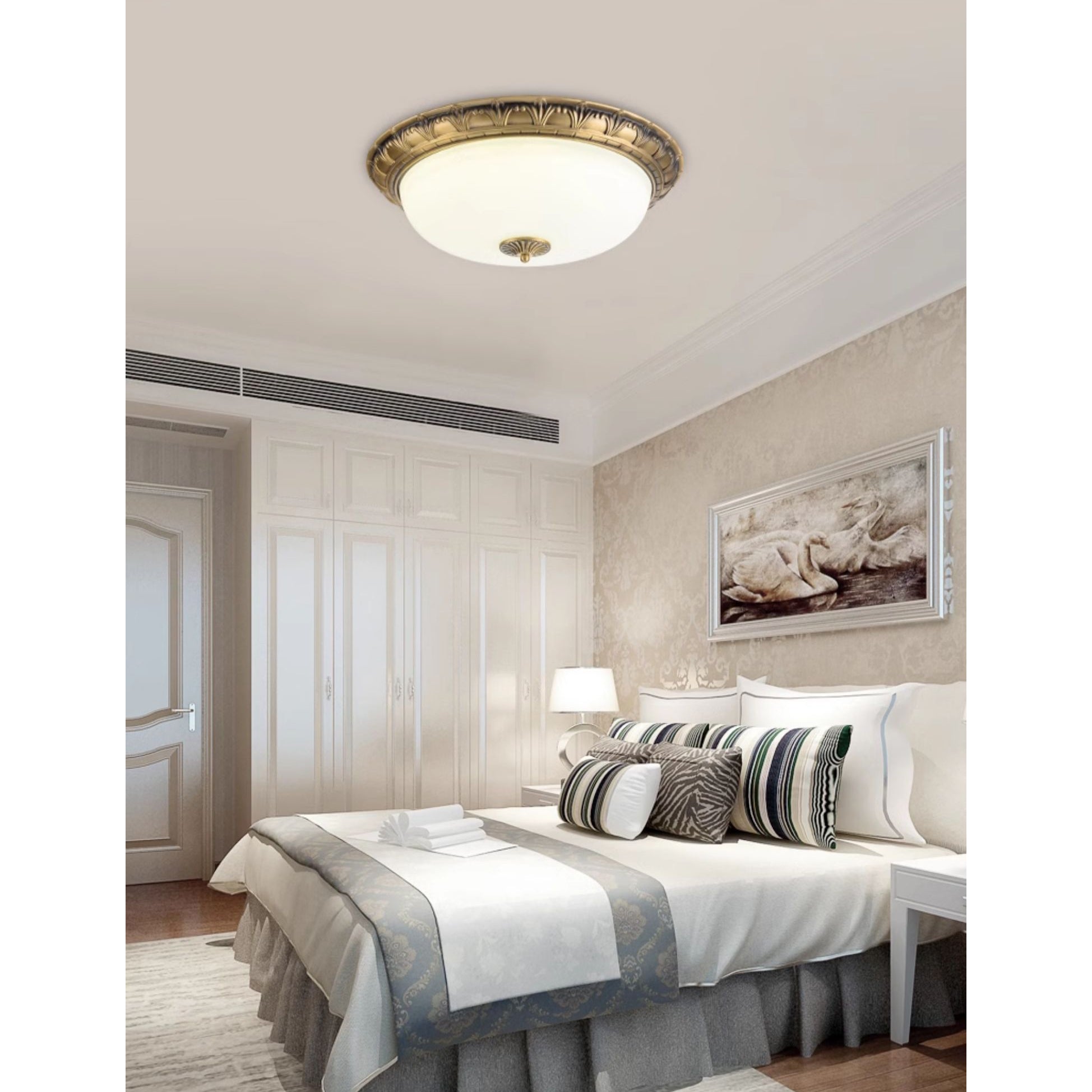 Brahm Flush Ceiling Lamp