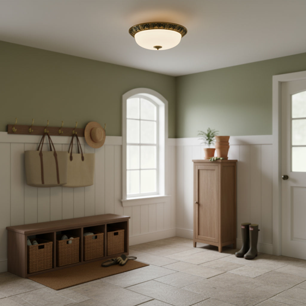 Brahm Flush Ceiling Lamp