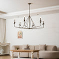 Load image into Gallery viewer, Branching Leaf Chandelier
