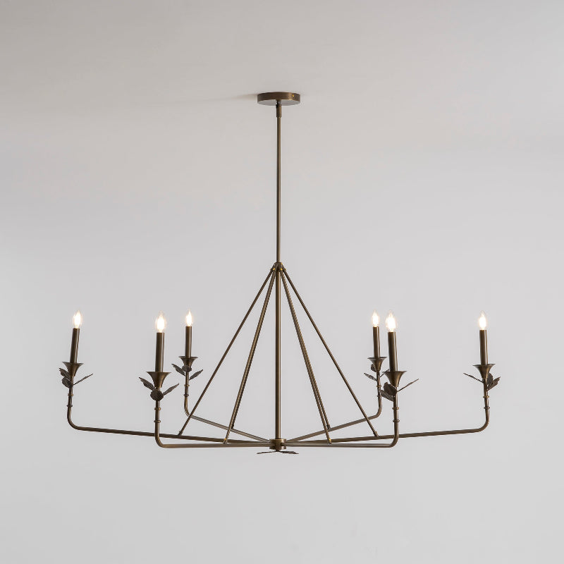 Branching Leaf Chandelier