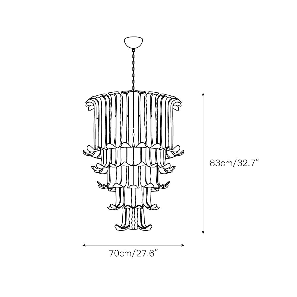 Brasher Murano Chandelier