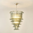 Load image into Gallery viewer, Brasher Murano Chandelier
