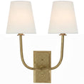 Load image into Gallery viewer, Brass Hulton Wall Lamp
