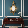 Load image into Gallery viewer, Brass Carved Mirror Wall Lamp
