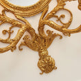 Load image into Gallery viewer, Brass Carved Mirror Wall Lamp
