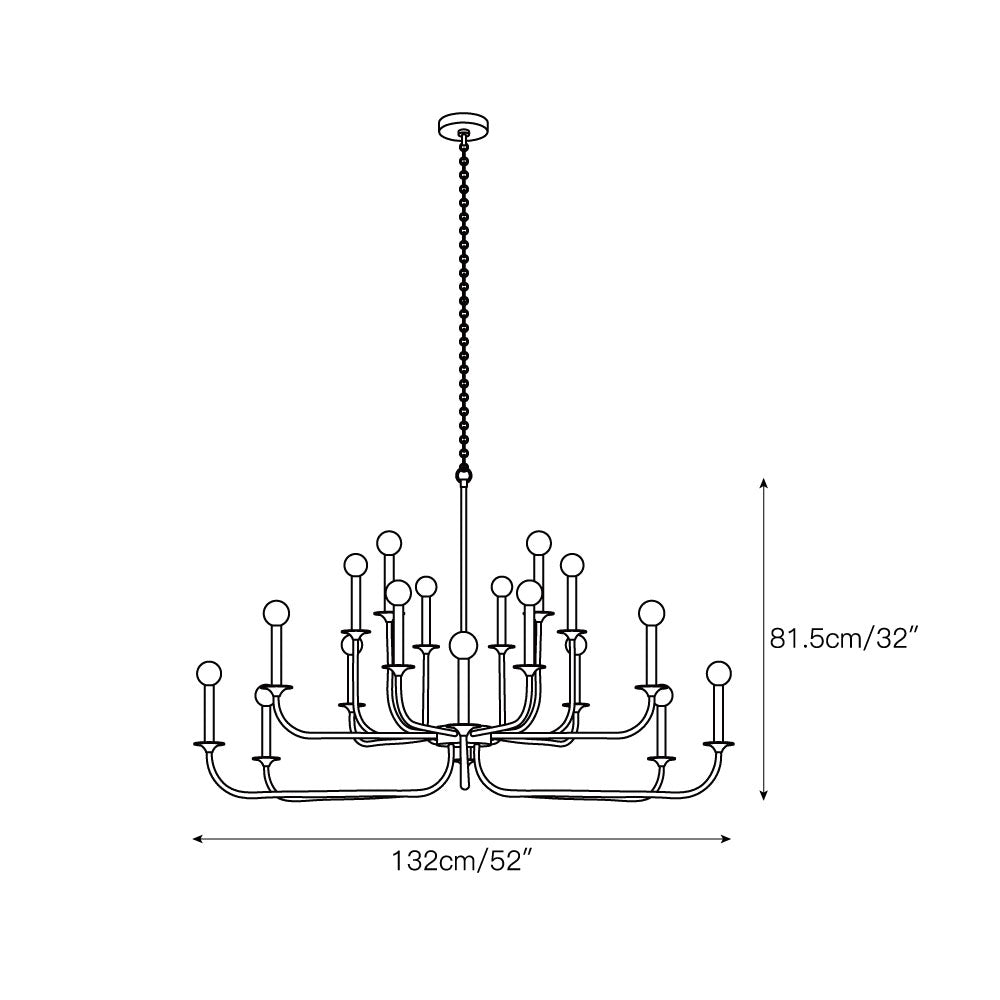 Odensa Chandelier