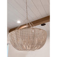 Load image into Gallery viewer, Bristol Wood Bead Chandelier
