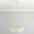 Load image into Gallery viewer, Bristol Wood Bead Chandelier
