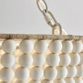 Bild in Galerie-Betrachter laden, Bristol Wood Bead Chandelier
