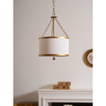 Load image into Gallery viewer, Broche Drum Pendant Lamp
