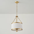 Load image into Gallery viewer, Broche Drum Pendant Lamp
