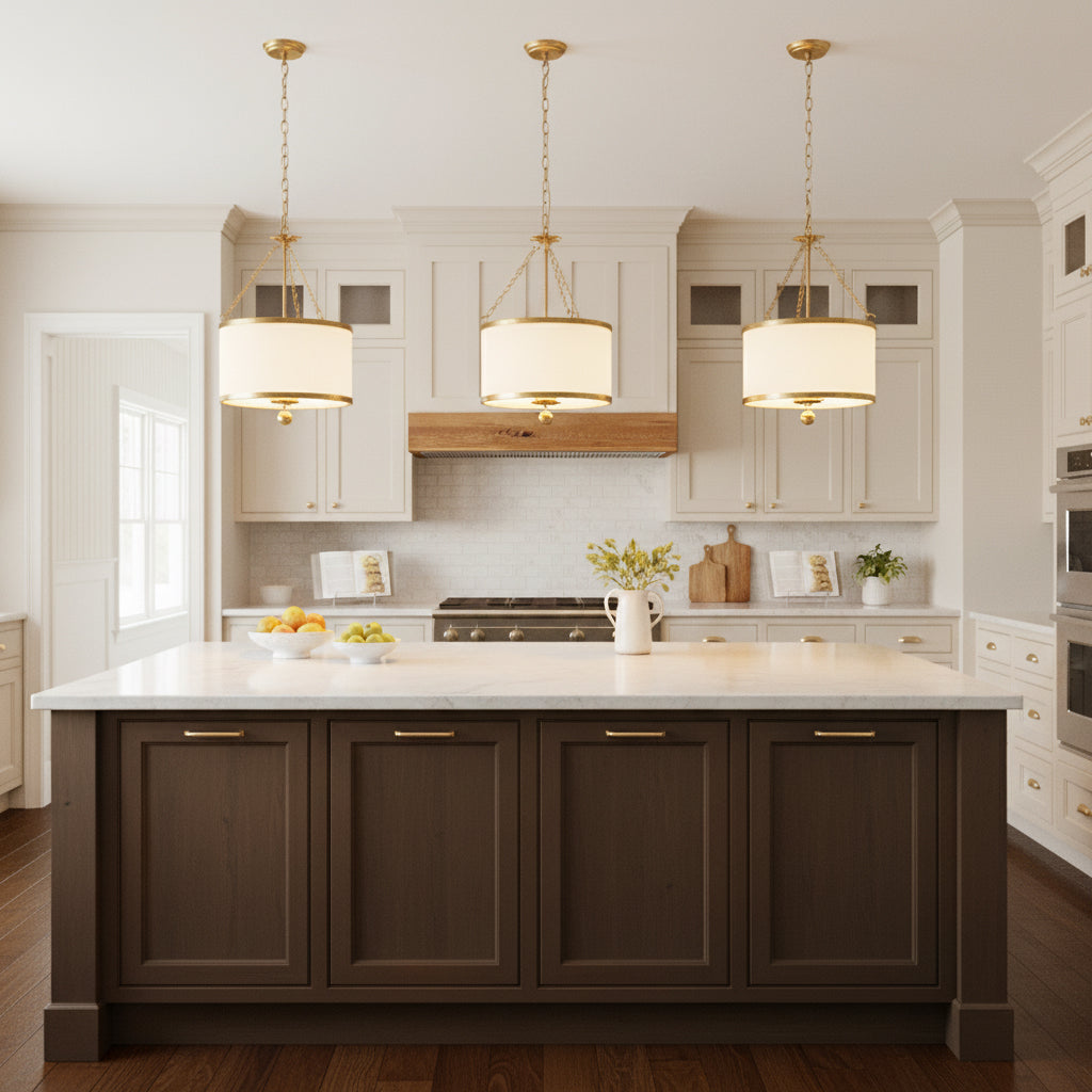 Broche Drum Pendant Lamp