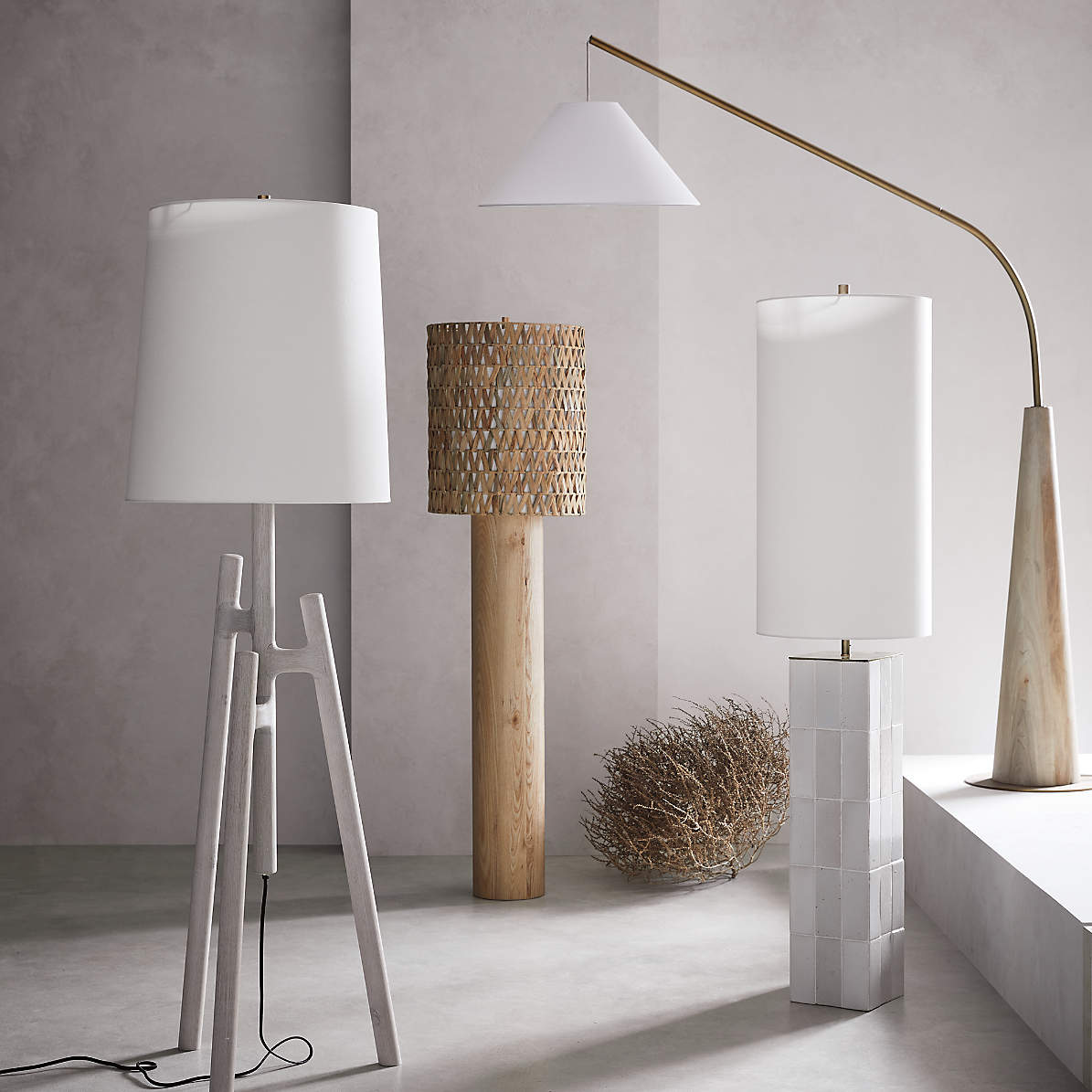 Brodie Wood Floor Lamp