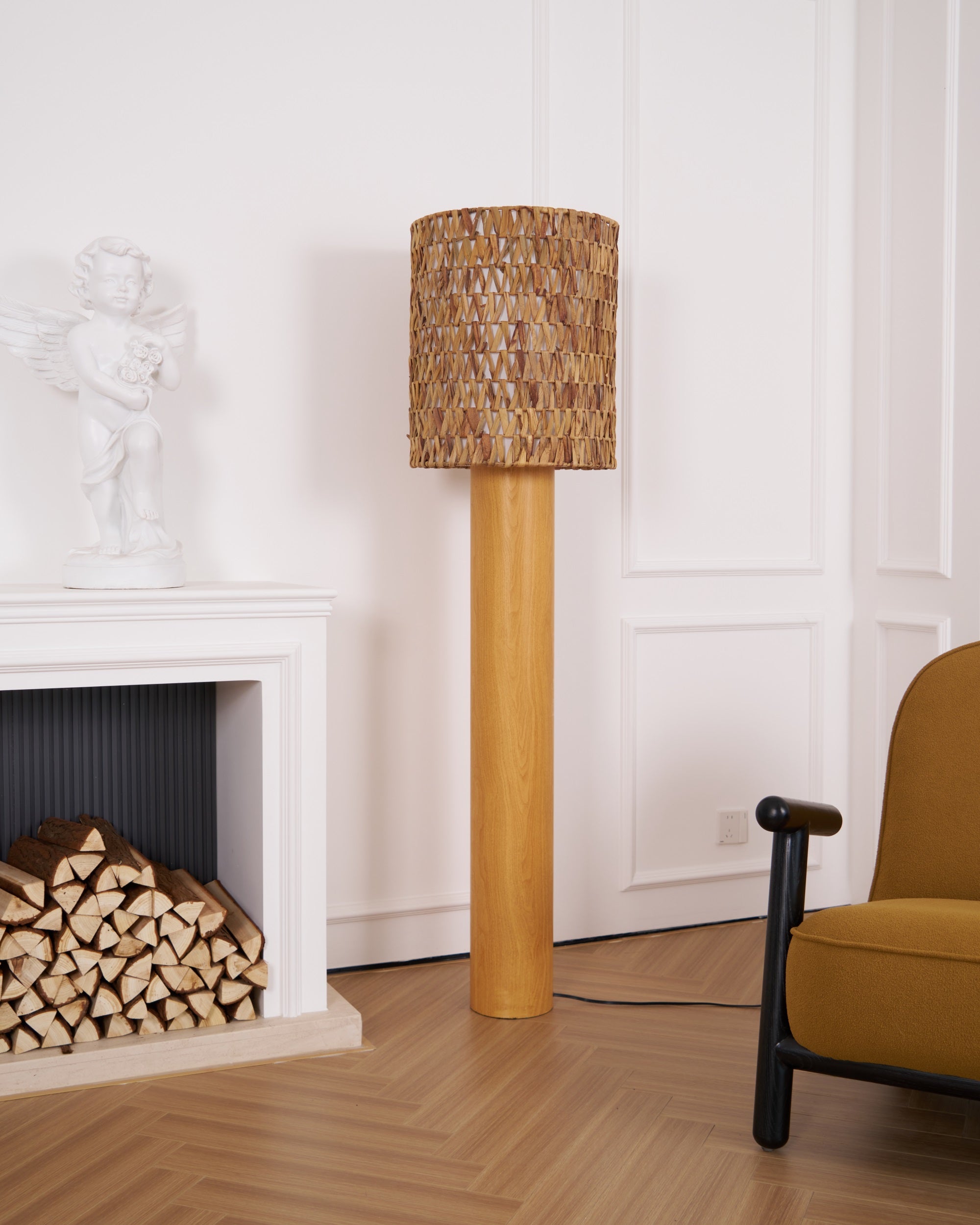 Brodie Wood Floor Lamp