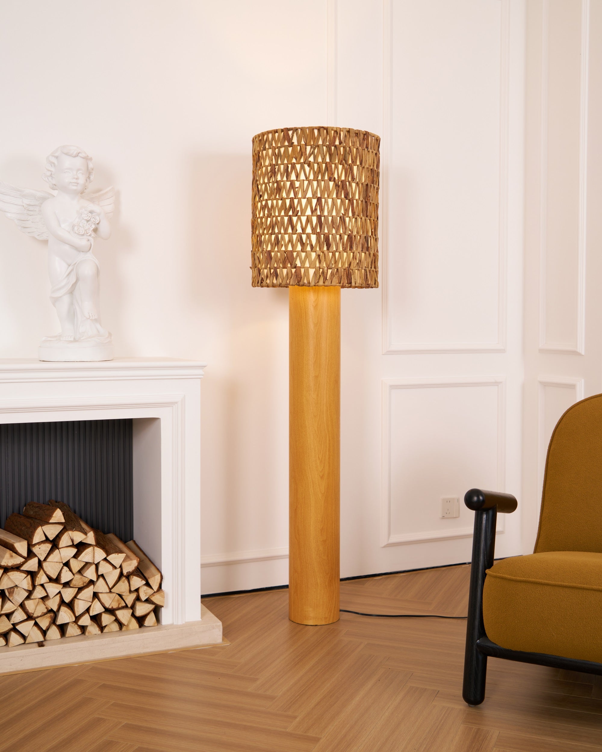 Brodie Wood Floor Lamp