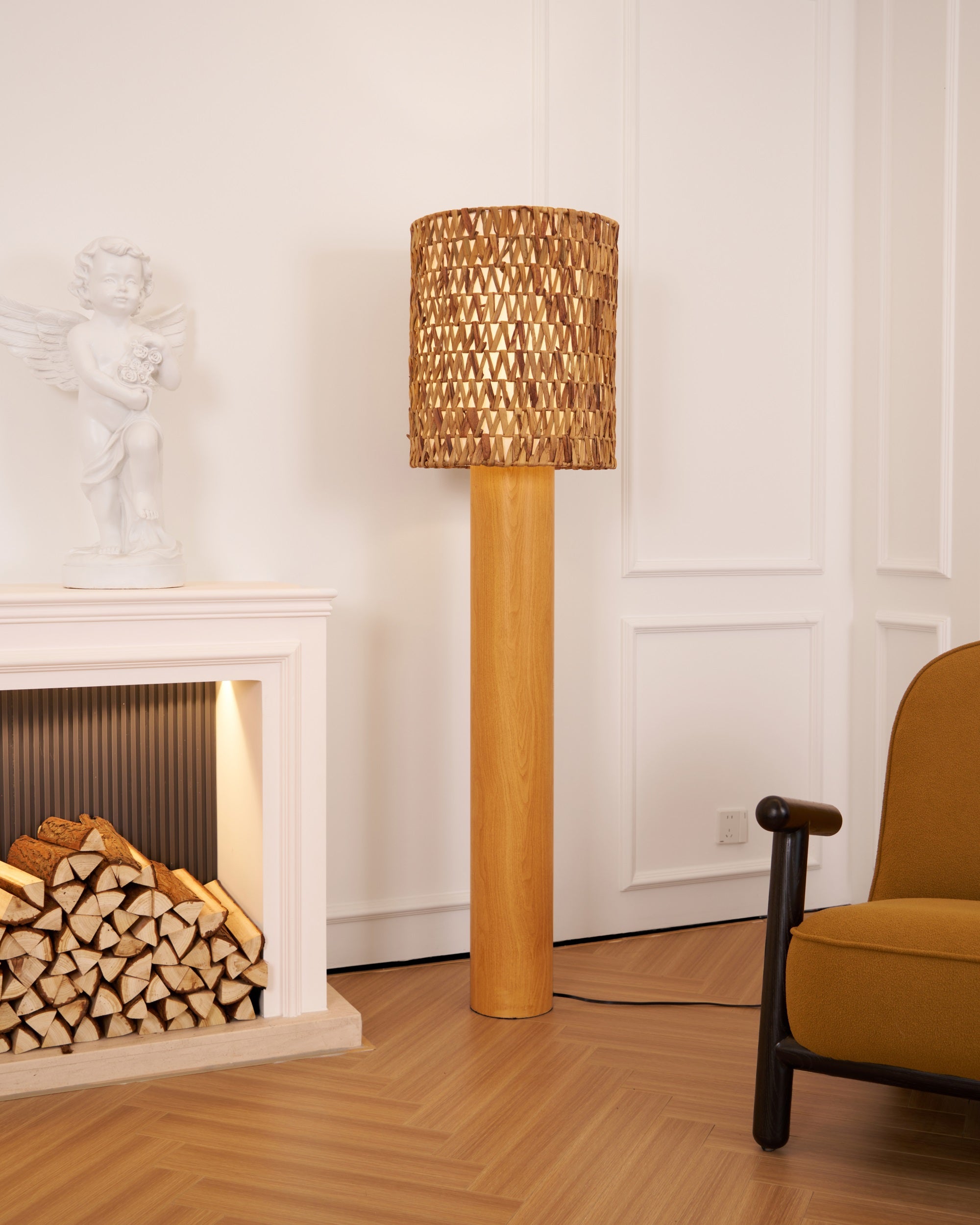 Brodie Wood Floor Lamp