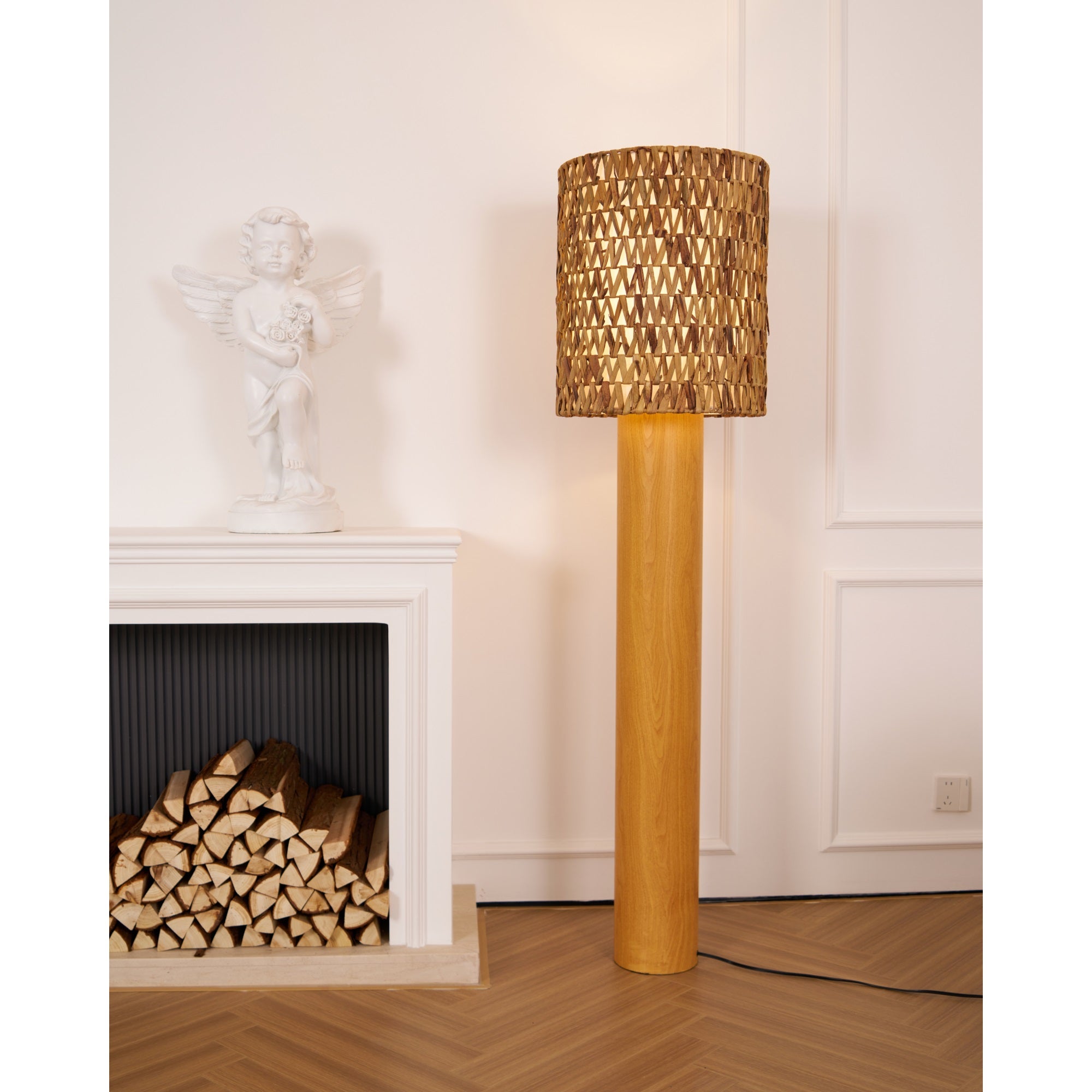 Brodie Wood Floor Lamp