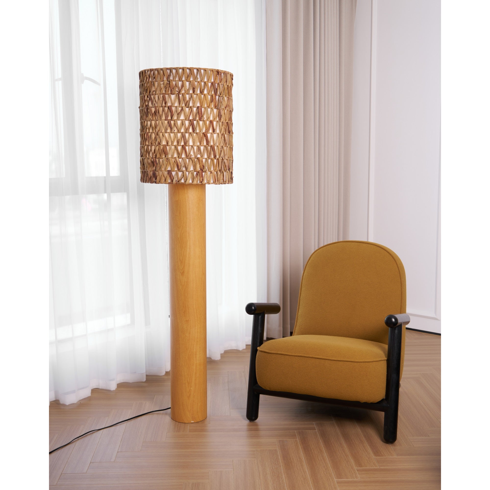 Brodie Wood Floor Lamp