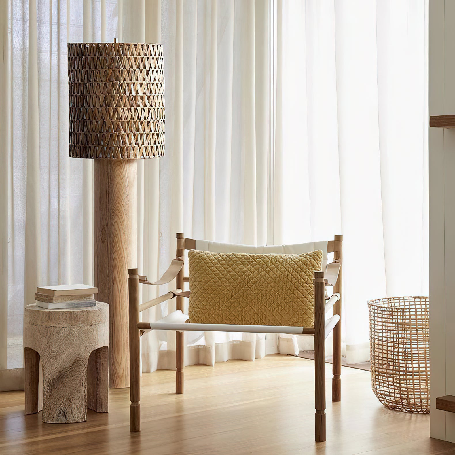 Brodie Wood Floor Lamp