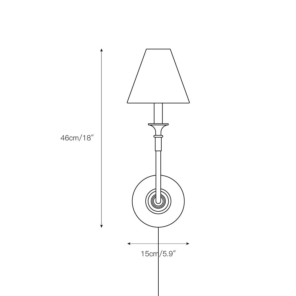 Brody Plug-in Wall Lamp