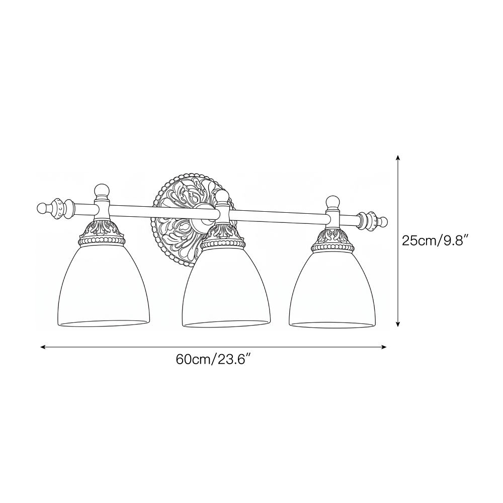 Brooks Vanity Alabaster Wall Sconce