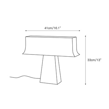 Bruchi Table Lamp – detail 3 — Dimension drawings 1