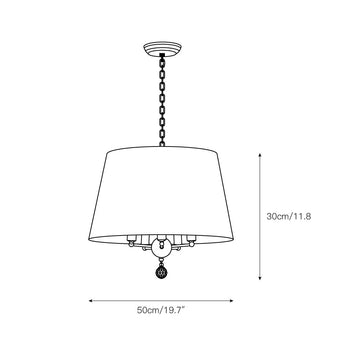 Brynn Pendant Lamp – detail 3 — Dimension drawings 1