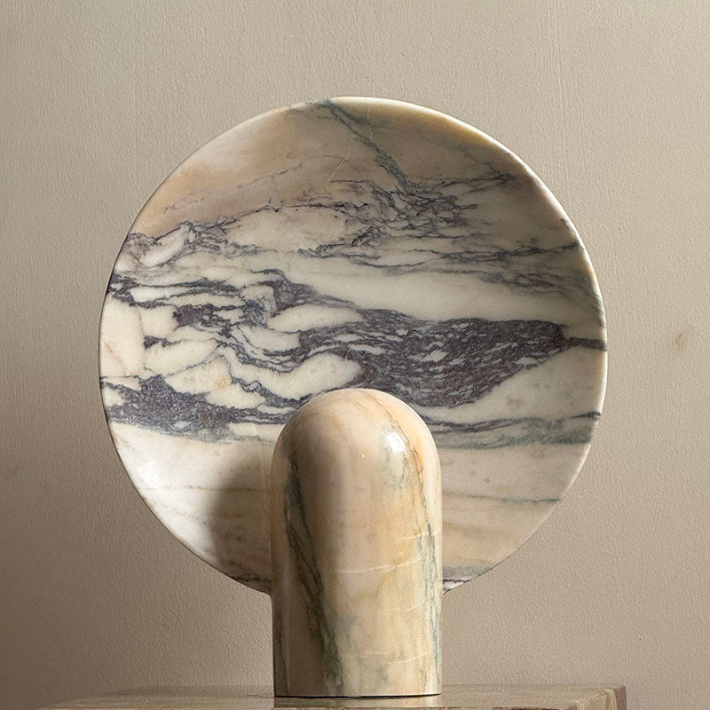 Fan Marble Table Lamp