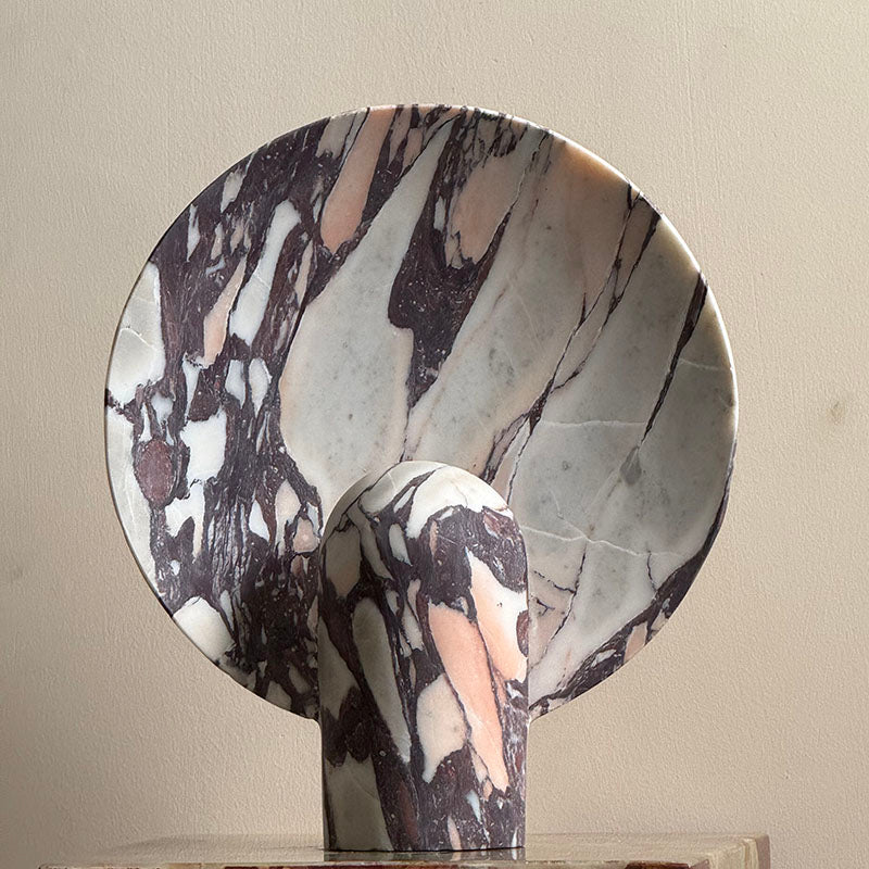 Fan Marble Table Lamp