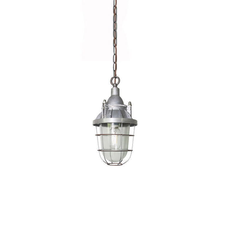 Bulkhead Cage Pendant Light