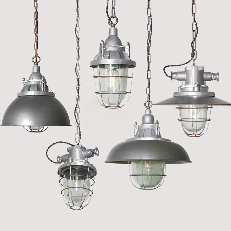 Bulkhead Cage Pendant Light