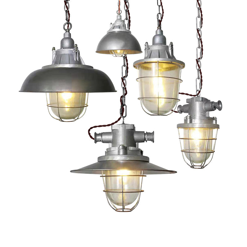 Bulkhead Cage Pendant Light