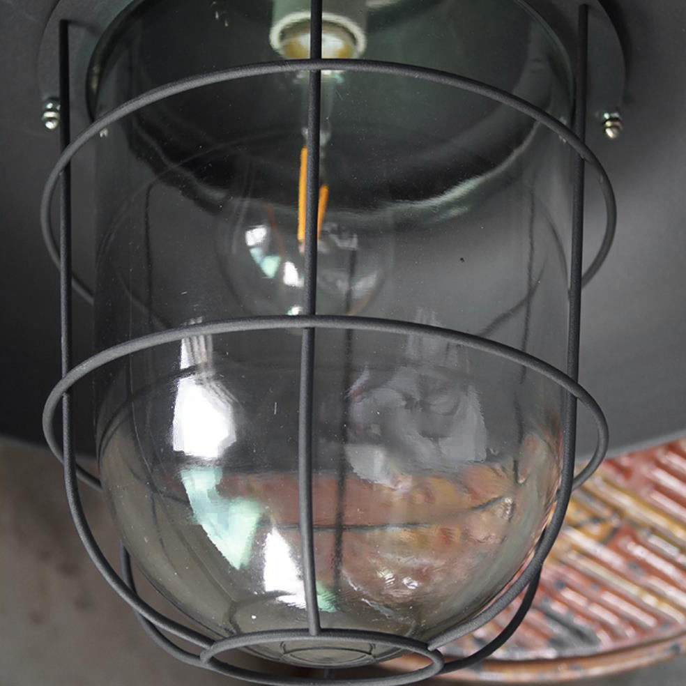 Bulkhead Cage Pendant Light