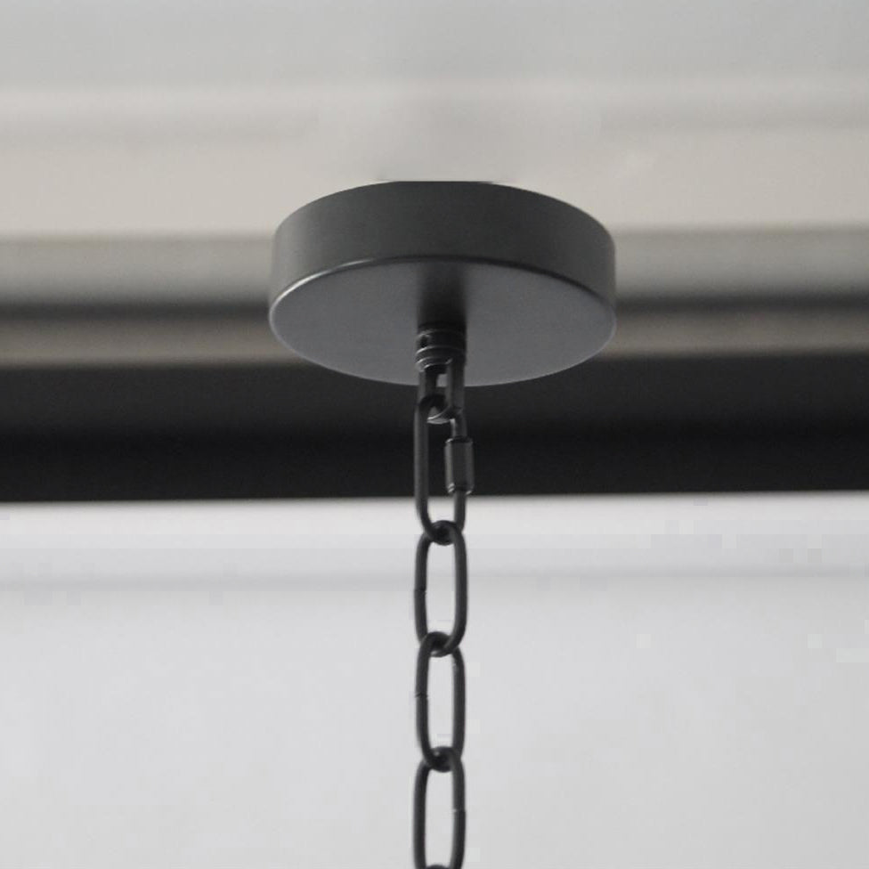 Lampe suspendue à cage de cloison