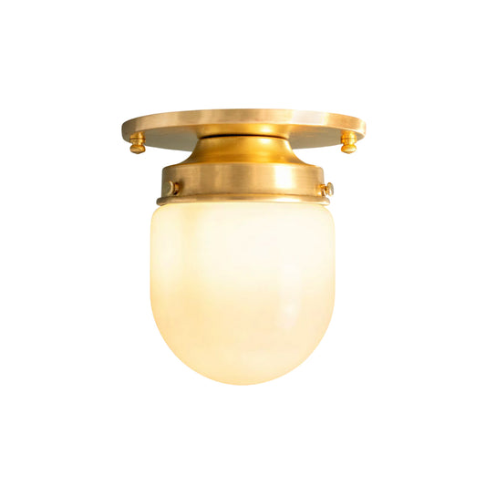 Bullet-shaped Spherical Ceiling Lamp