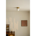 Load image into Gallery viewer, Bullet-shaped Alabaster Flush Mount
