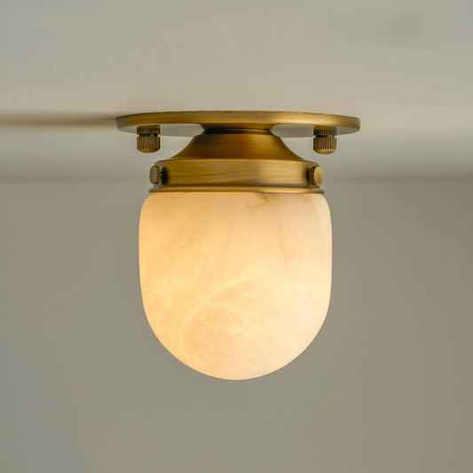 Bullet-shaped Alabaster Flush Mount – detail 34
