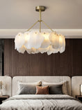 Load image into Gallery viewer, Burton Alabaster Chandelier
