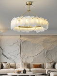 Load image into Gallery viewer, Burton Alabaster Chandelier
