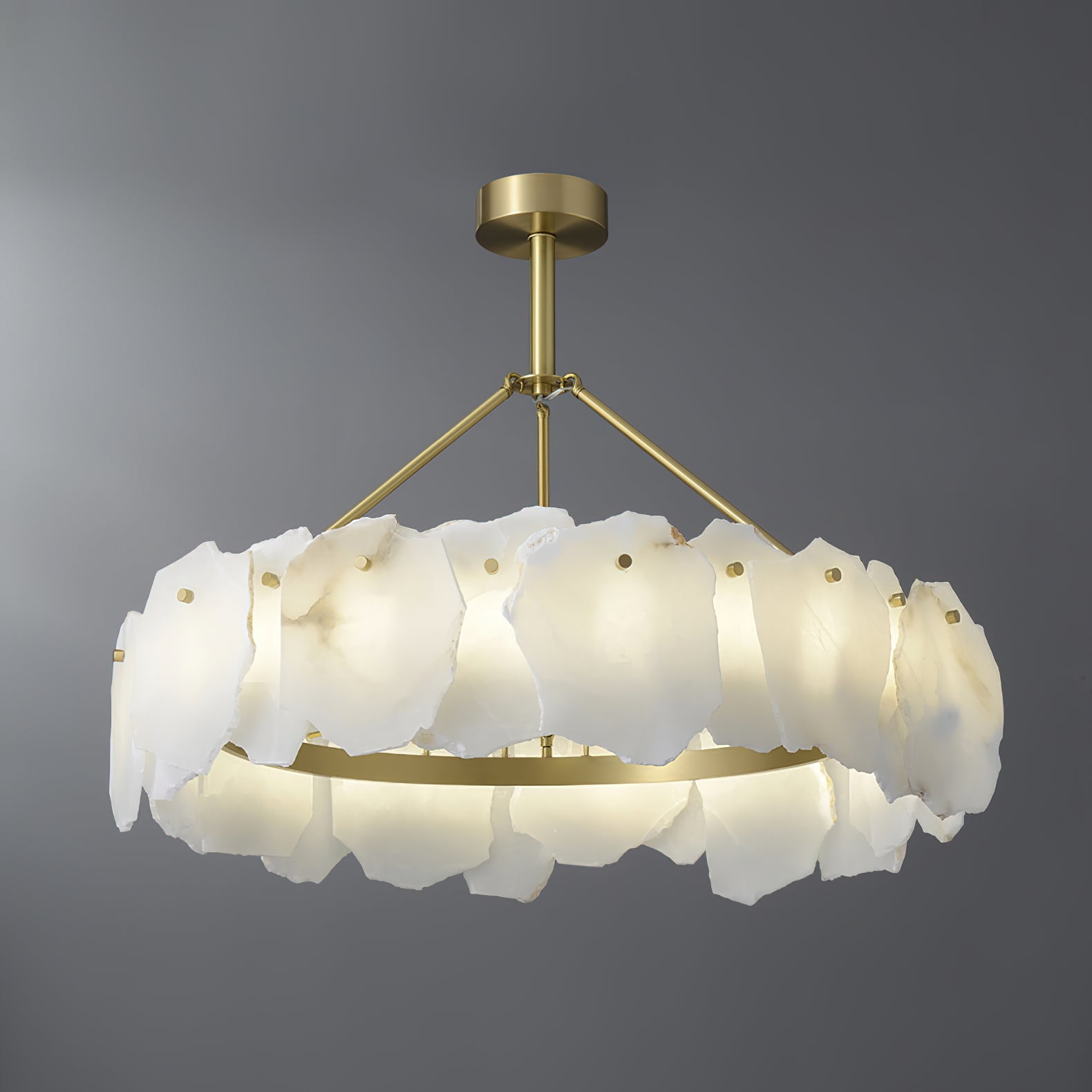 Burton Alabaster Chandelier