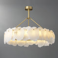 Load image into Gallery viewer, Burton Alabaster Chandelier
