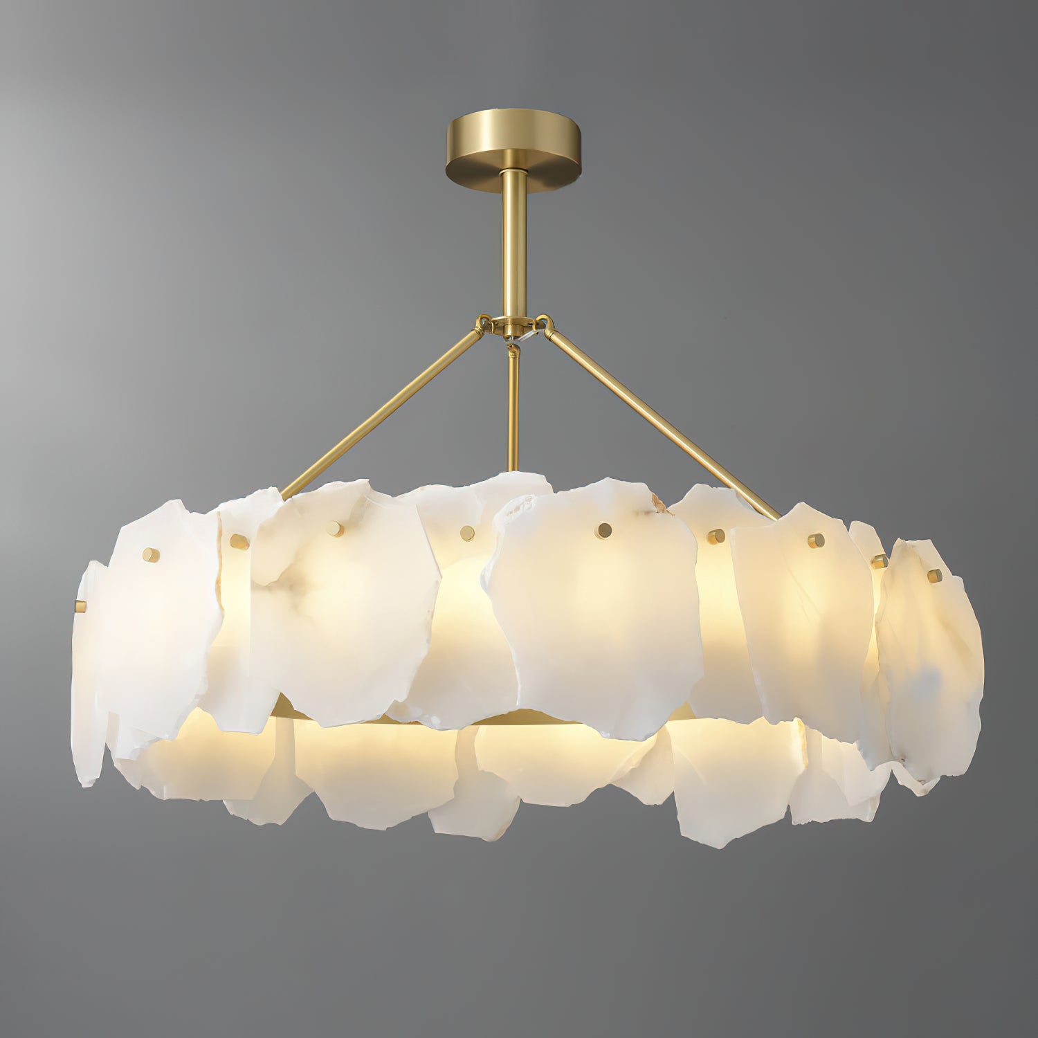 Burton Alabaster Chandelier