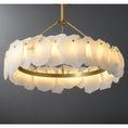 Load image into Gallery viewer, Burton Alabaster Chandelier
