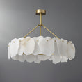 Load image into Gallery viewer, Burton Alabaster Chandelier
